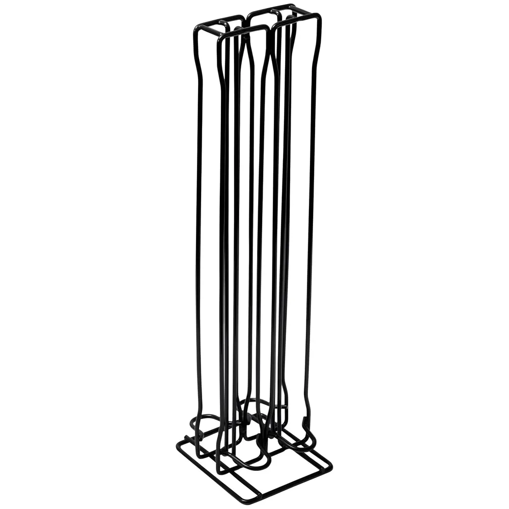 Coffee Capsule Holder For 40 Coffee Pods Compatible with Nespresso Pods | Espresso Pods Rack For Home & Office - Black - 37 cm x 10.5 cm x 9 cm. - 5