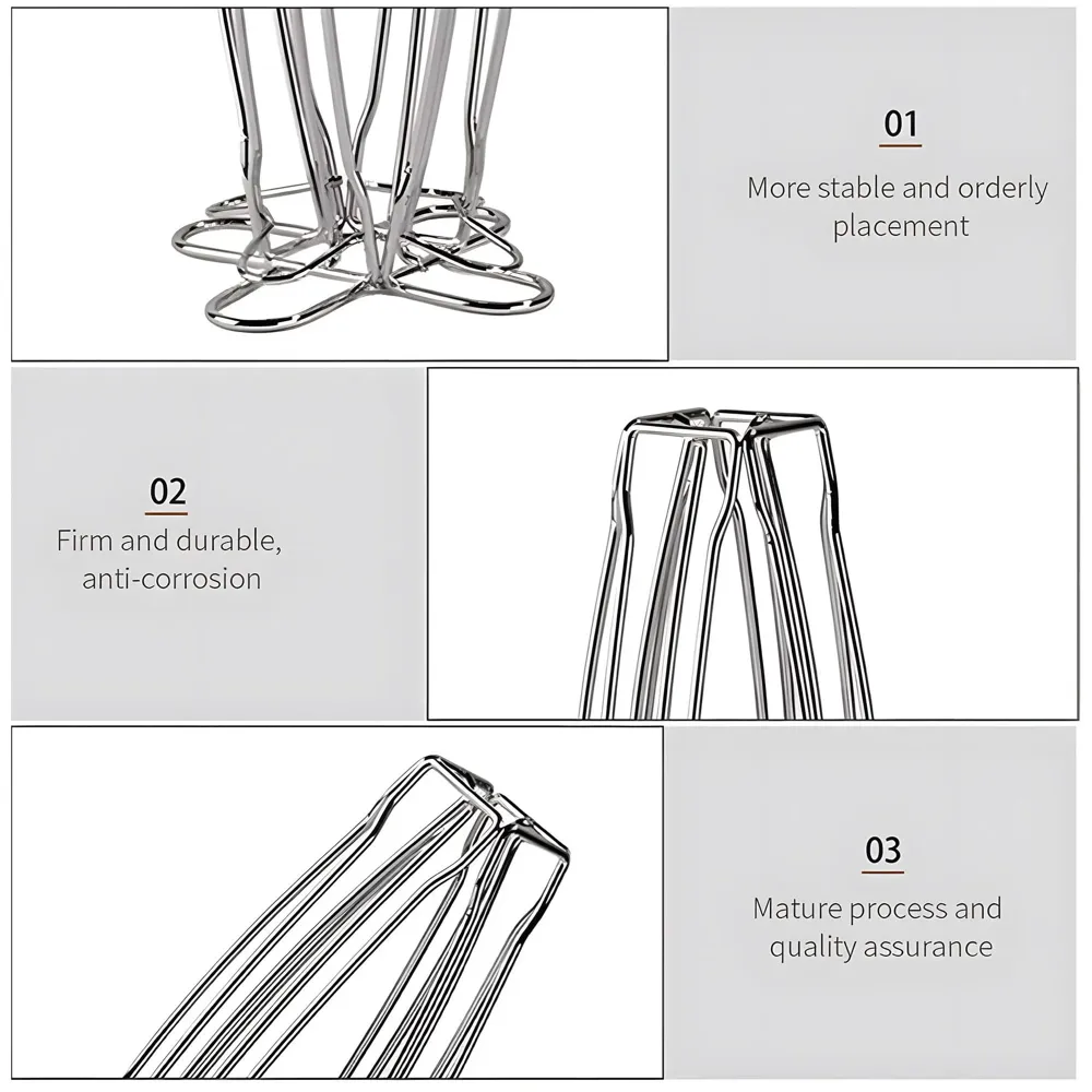 Coffee Capsule Holder For 40 Coffee Pods Compatible with Nespresso Pods | Espresso Pods Rack For Home & Office - Silver - 40 cm x 17 cm x 9 cm. - 3