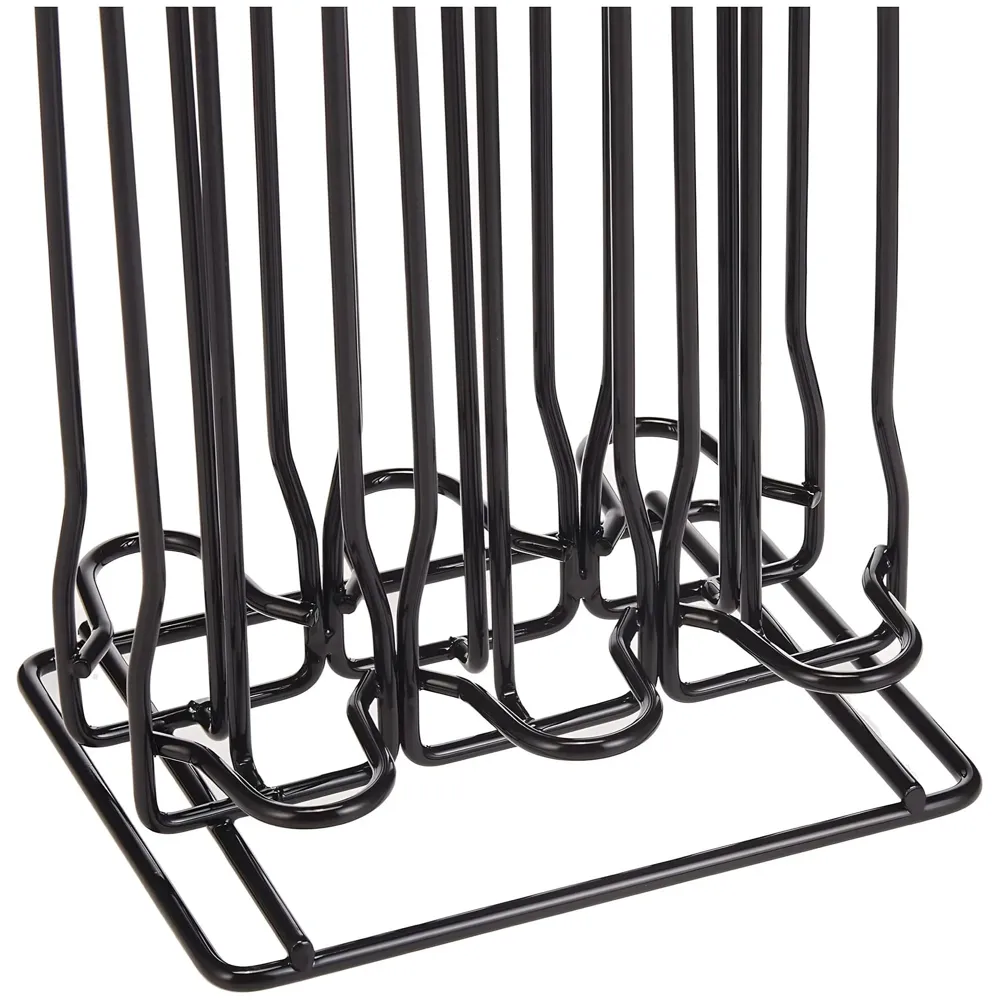 Coffee Capsule Holder For 60 Coffee Pods Compatible with Nespresso Pods | Espresso Pods Rack For Home & Office - Black - 37 cm x 13.5 cm x 9 cm. - 5
