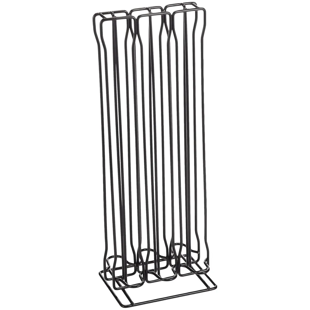 Coffee Capsule Holder For 60 Coffee Pods Compatible with Nespresso Pods | Espresso Pods Rack For Home & Office - Black - 37 cm x 13.5 cm x 9 cm. - 6