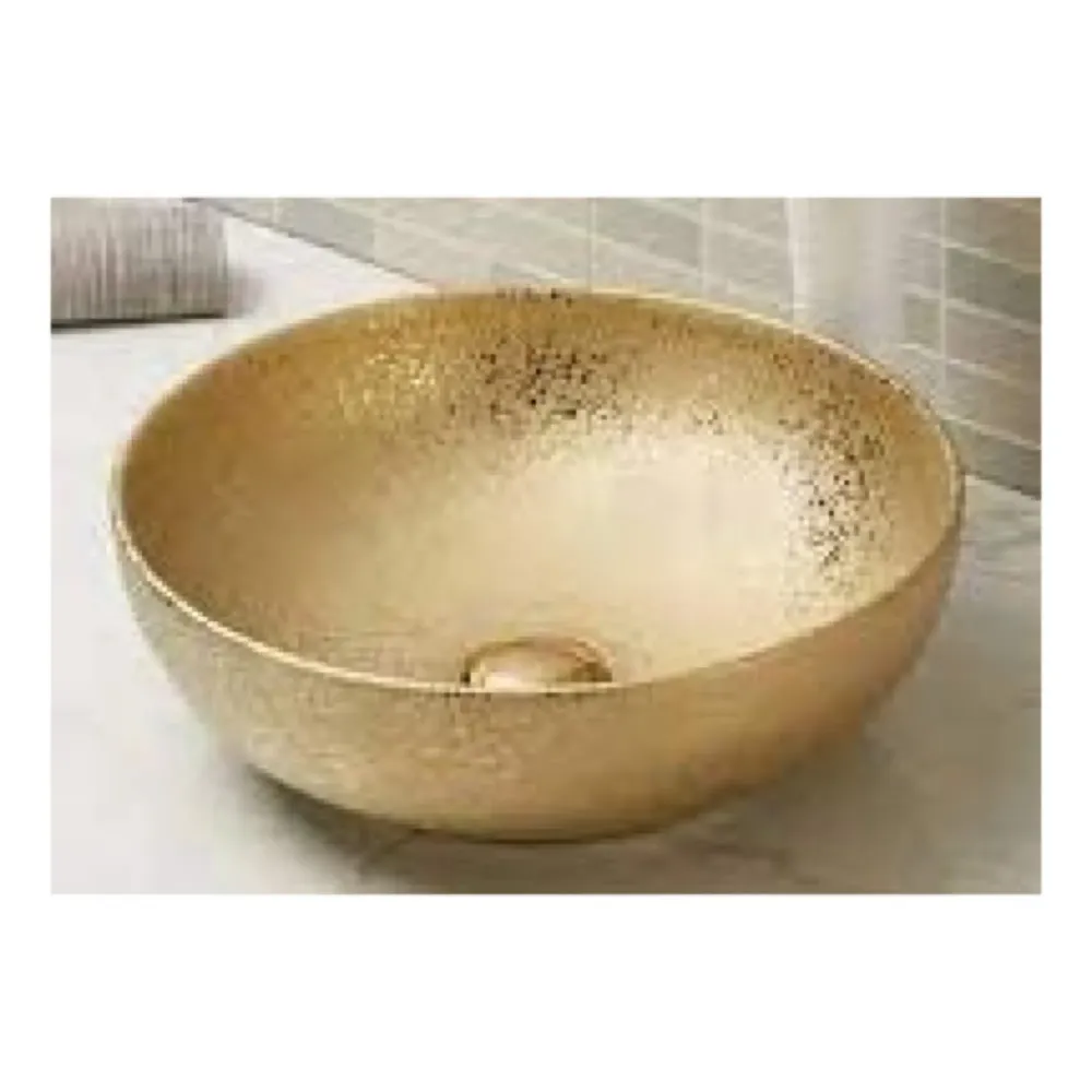 Brass Full Threaded Pop Up Waste Coupling 32 MM ~ 6", Brass Top (Gold - 6 Inch)