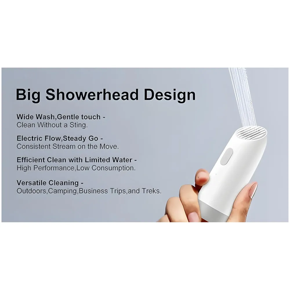 Portable Jet Spray for Travel, High Pressure Electric Sprayer Toilet Handheld Bidet on the Go for Hygiene Cleaning Commode Shower Bottle Foreign Travellers Health Faucet