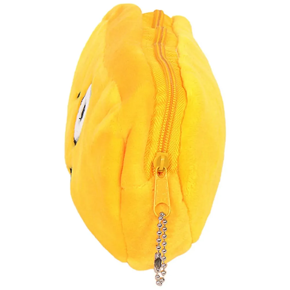Children Kids Favorite Emoji Soft Toys Pencil Box Pouch (Tongue) - 4