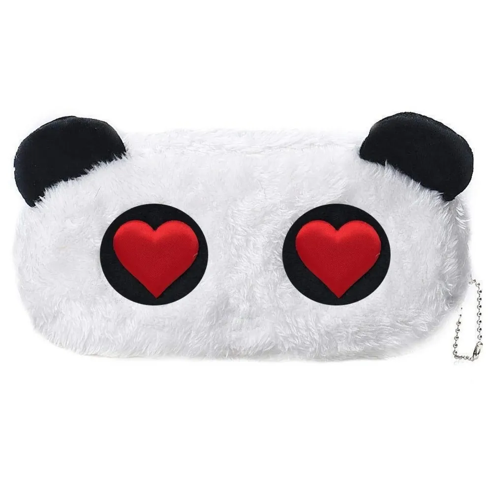 Panda Heart Pencil Pouch Soft Toys for Children, Kids Favourite Pencil Box