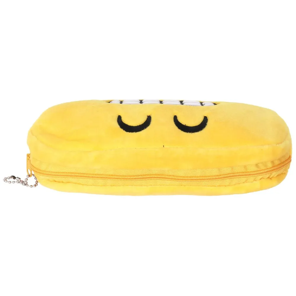 Children, Kids Favorite Soft Toys Emoji Pencil Box Pouch (Teeth) - 5