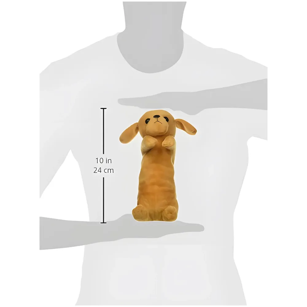 Fabric Kids Favorite 3D Dog, Emoji Soft Toys Pencil Pouch Pencil Box For Children (Multicolour) - 4