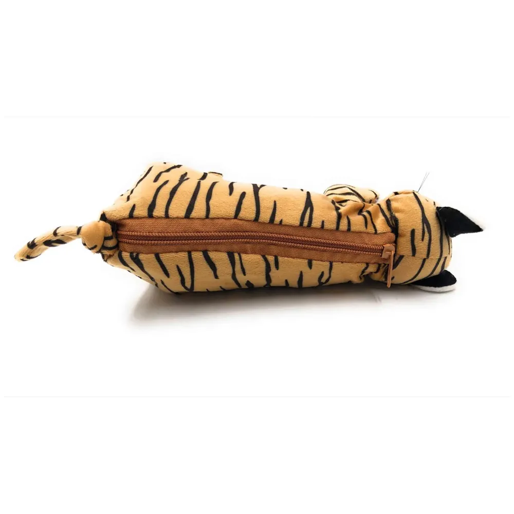 Tiger Pencil Pouch Soft Toys for Children, Kids Favorite Pencil Box (3D Tiger)