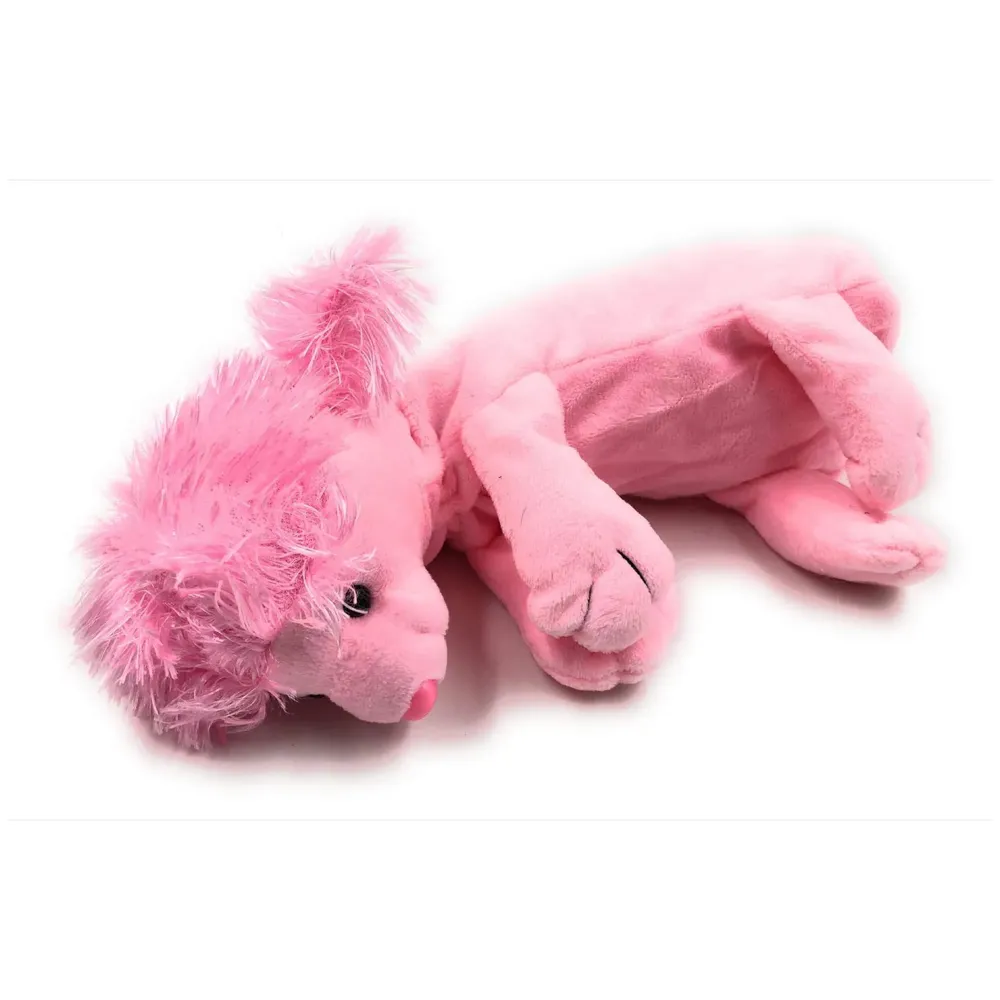 Pink Dog Pencil Pouch Soft Toys for Children, Kids Favorite Pencil Box (3D Pink Dog)