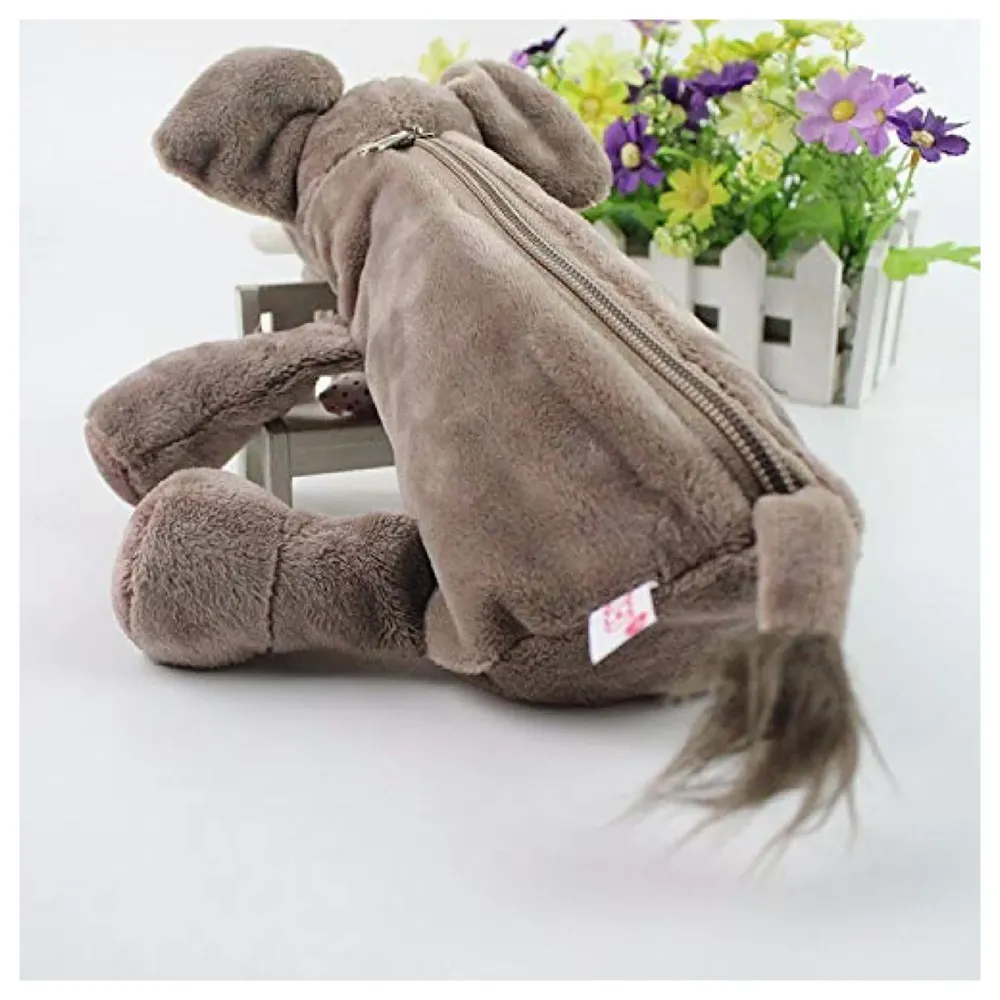 Elephant Pencil Pouch Soft Toys for Children, Kids Favorite Pencil Box (3D Elephant)