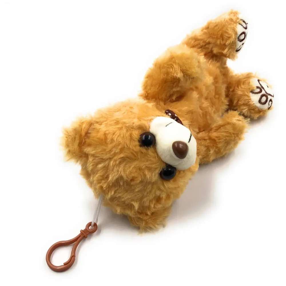 Bear Pencil Pouch Soft Toys for Children, Kids Favorite Pencil Box (3D Brown Bear)