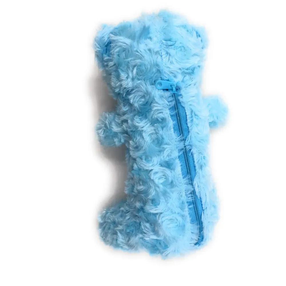 Blue Bear Pencil Pouch Soft Toys for Children, Kids Favorite Pencil Box (3D Blue Bear)