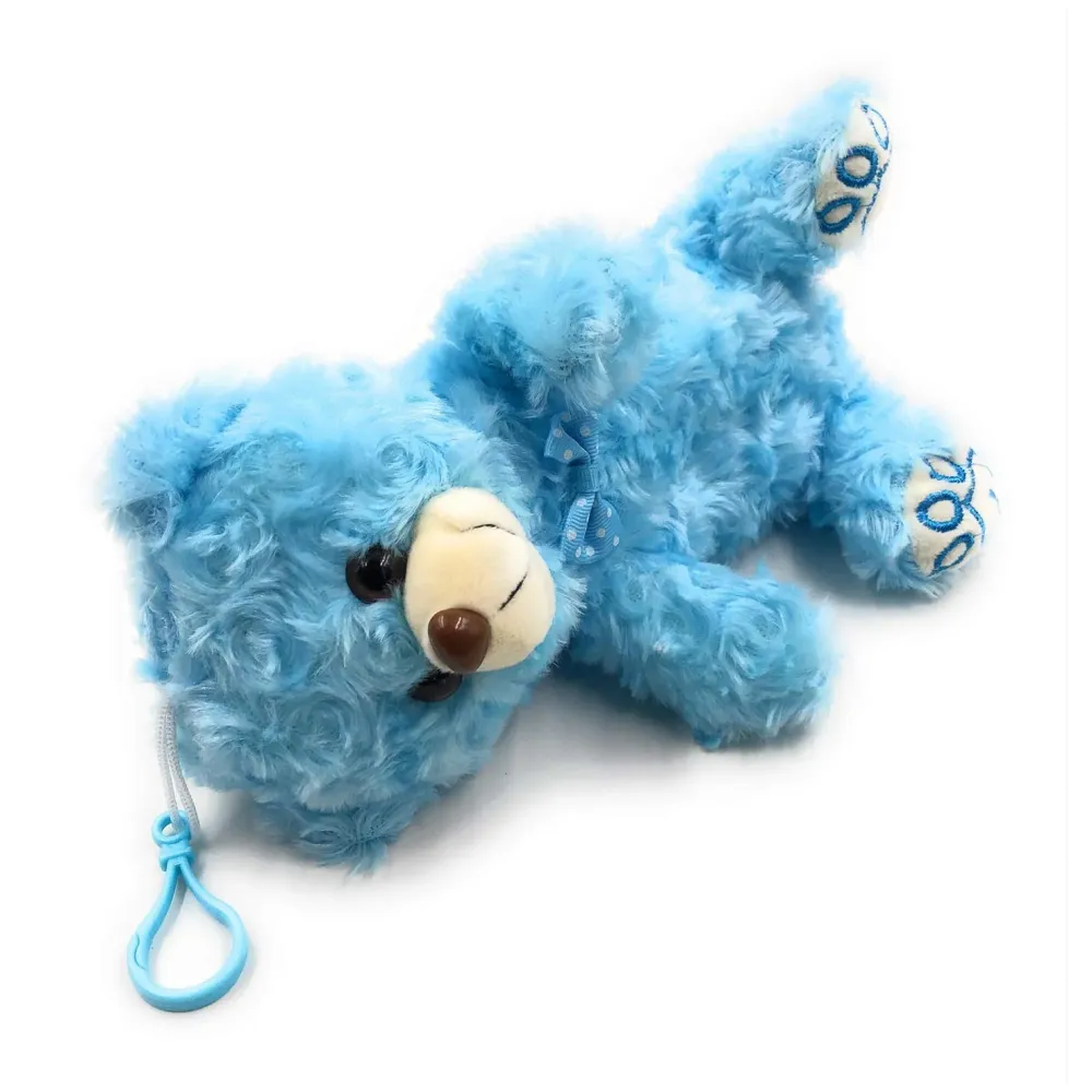 Blue Bear Pencil Pouch Soft Toys for Children, Kids Favorite Pencil Box (3D Blue Bear)