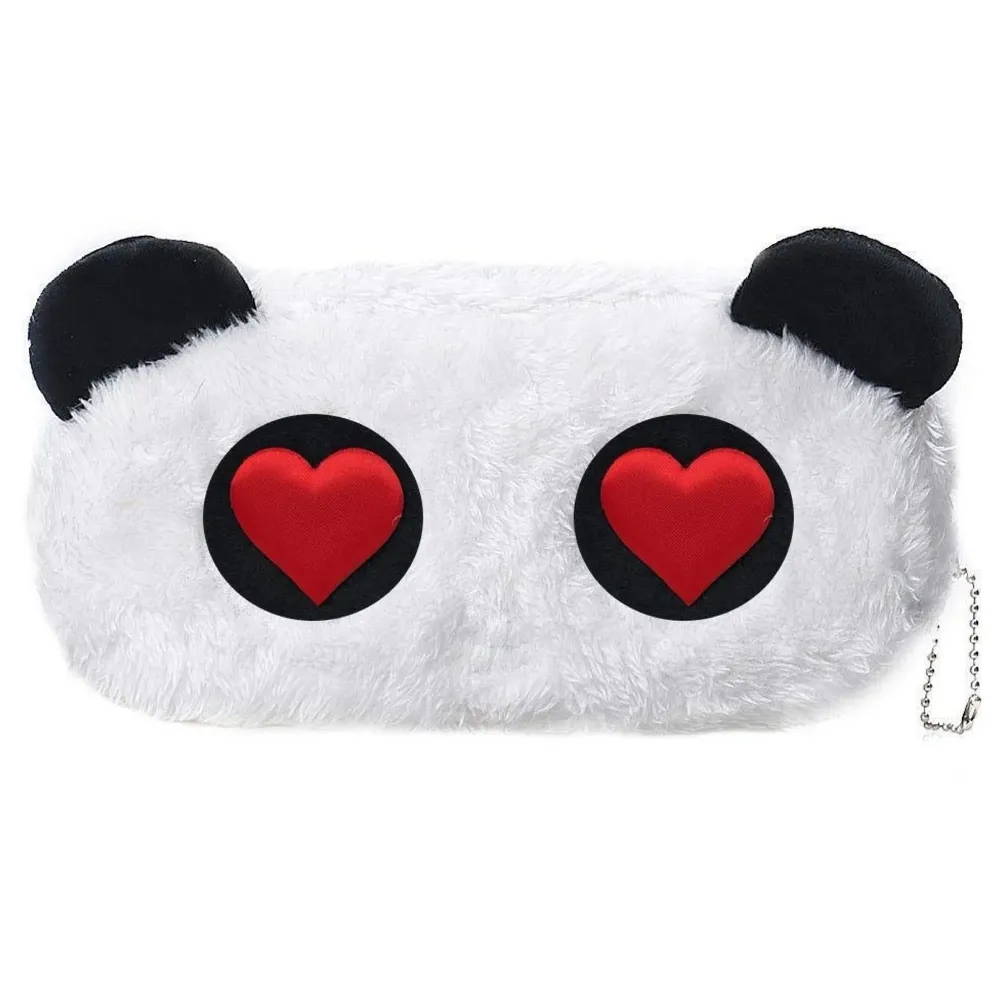Panda Heart Pencil Pouch Soft Toys for Children, Kids Favourite Pencil Box