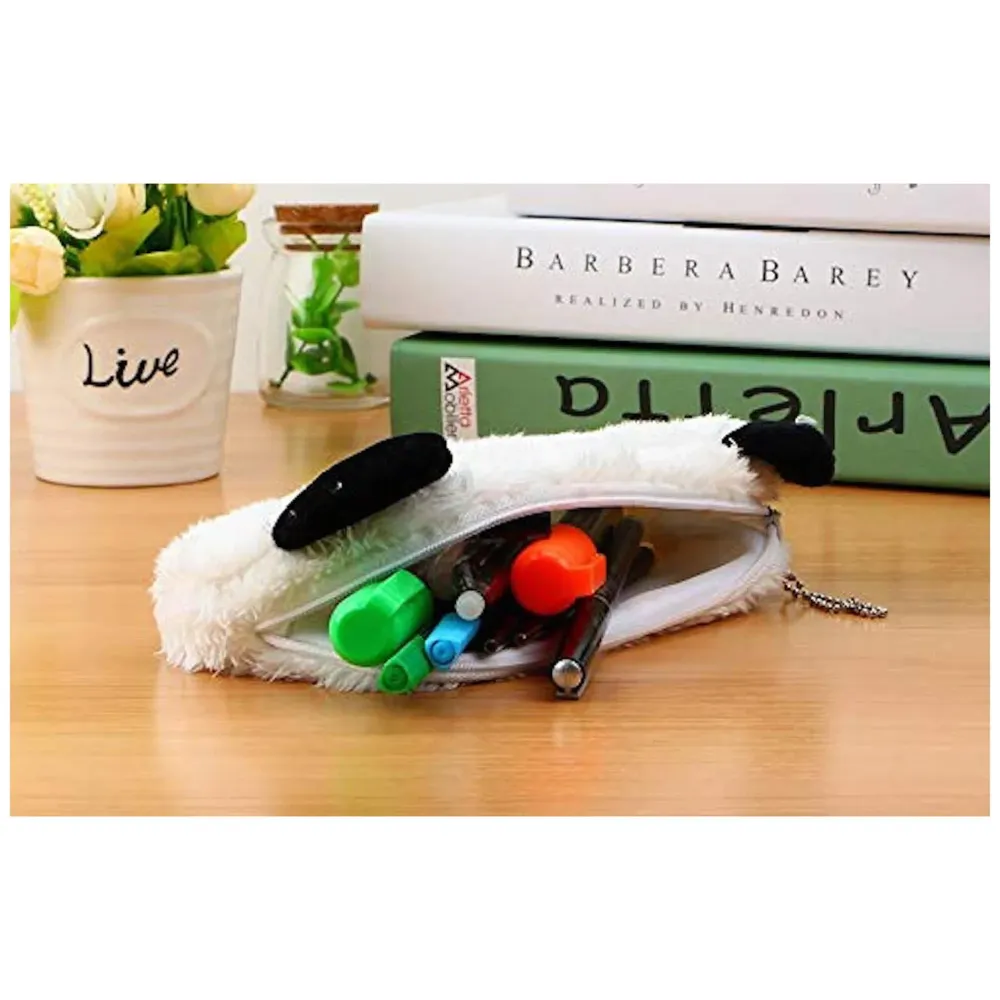 Panda Heart Pencil Pouch Soft Toys for Children, Kids Favourite Pencil Box