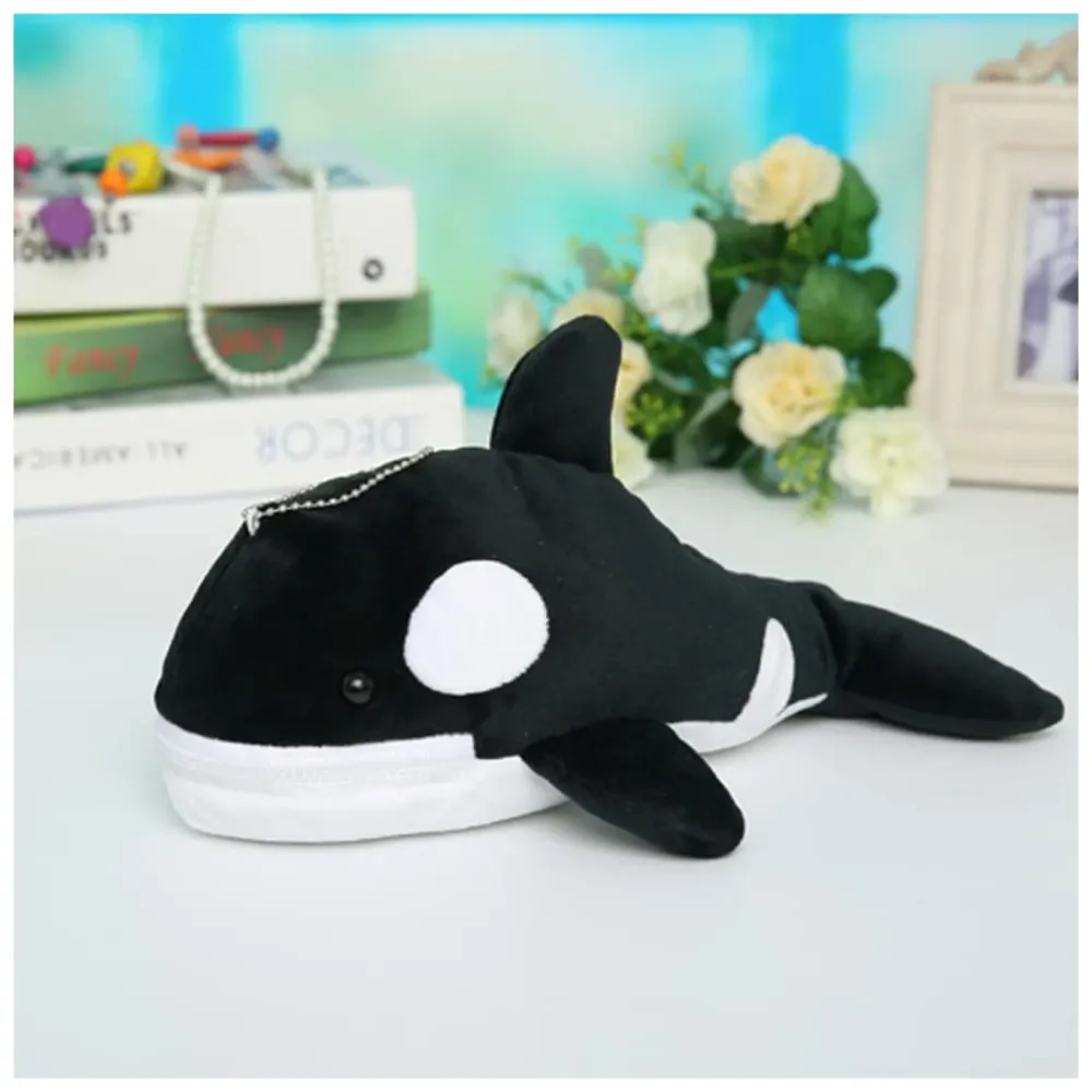 Pencil Pouch Whale Fish Soft Toys for Children, Kids Favorite School Pencil Box