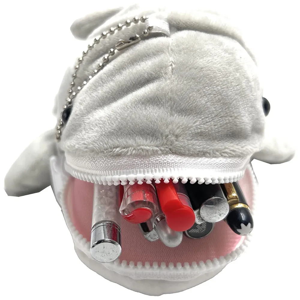 Pencil Pouch Dolphin Fish Soft Toys for Children, Kids Favorite School Pencil Box