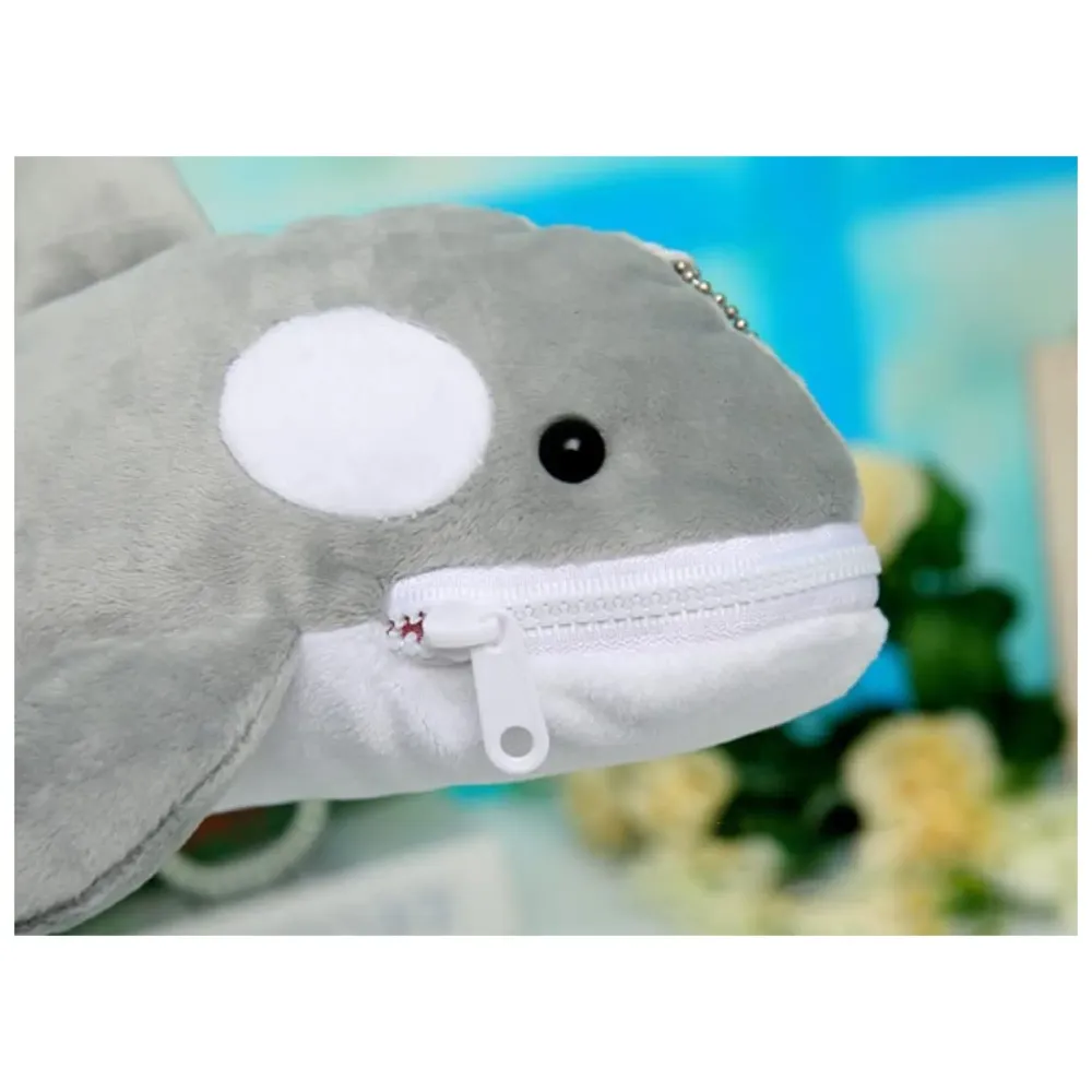 Pencil Pouch Dolphin Fish Soft Toys for Children, Kids Favorite School Pencil Box
