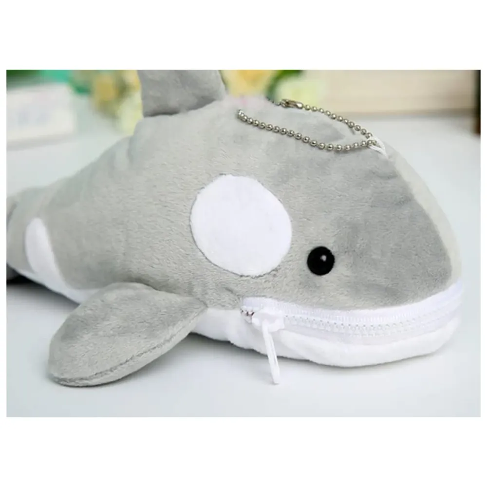 Pencil Pouch Dolphin Fish Soft Toys for Children, Kids Favorite School Pencil Box