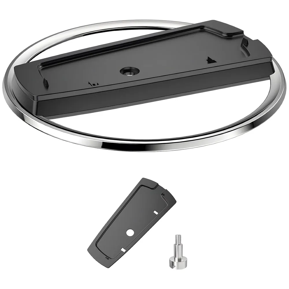 Gaming Stand for All Models – Fat, Slim, Pro Consoles Gaming Base Screw in Mount for Vertical Standing of the Device Stable and Firm Grip – 6.1 Inch Diameter Metal Body