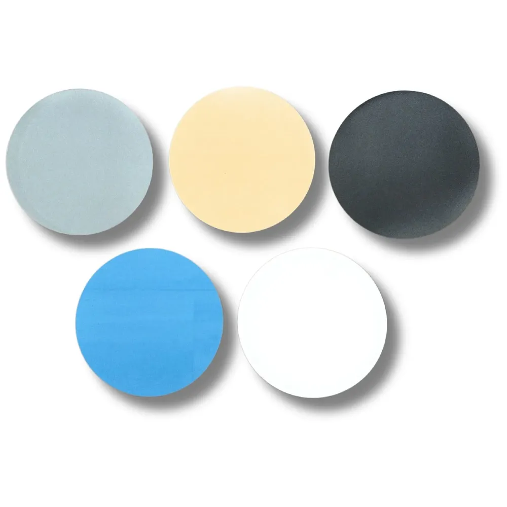 5 PVC Sheets Only For Rotating Display Stand, 8 Inch Diameter Pvc Backdrops For Display turntable and Photography.