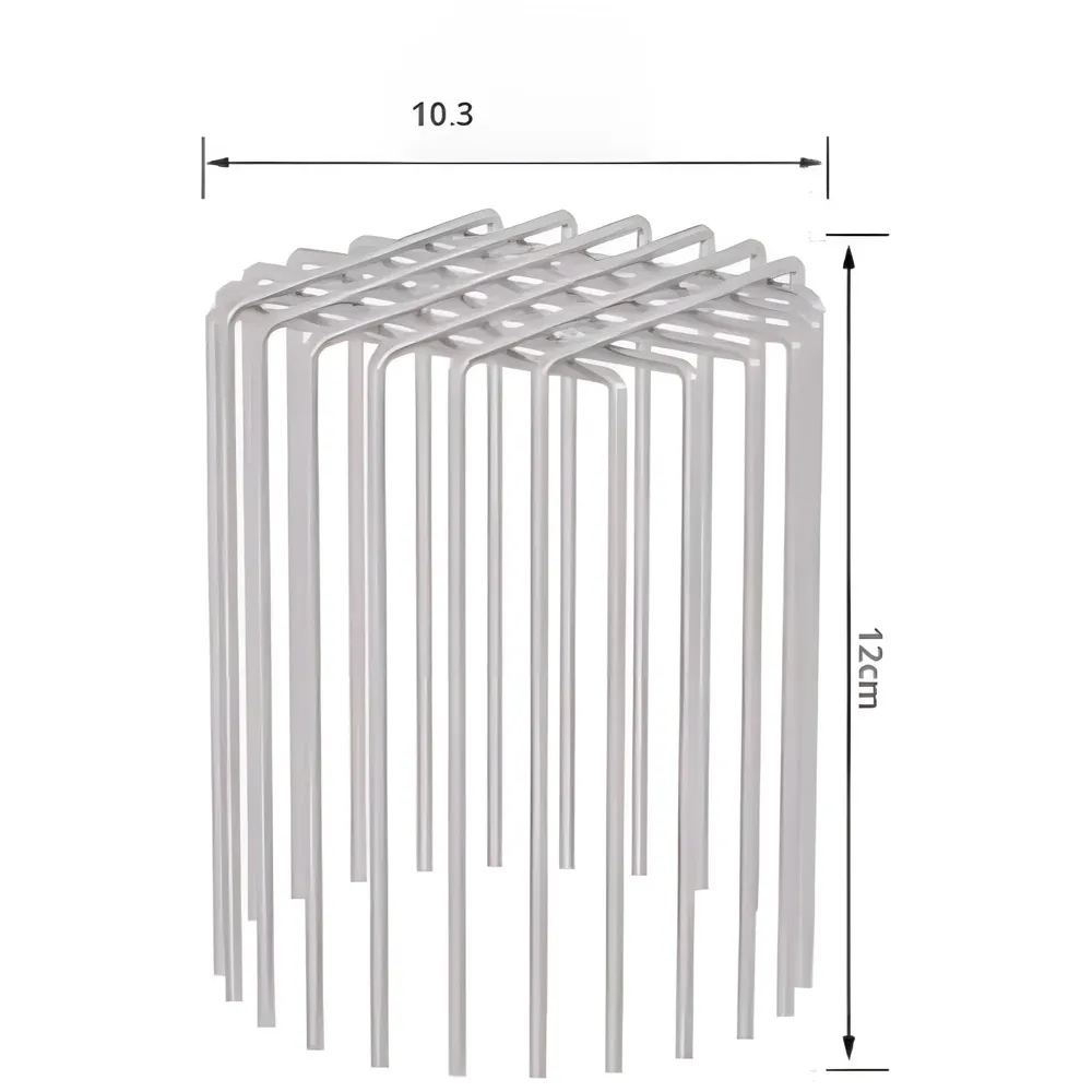 Large Rat Mesh Guard for Pipes and Drains Rodent Blocker Anti Rust Steel Wire Grid Universal Fit Expandable – 10 Cm Diameter, 12 Cm Length, for Mice and Birds.