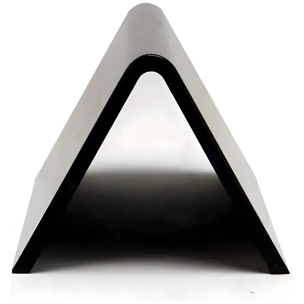 Pack of 4 Black Acrylic Reserved Table Sign 11 x 4.5 cm Hotels