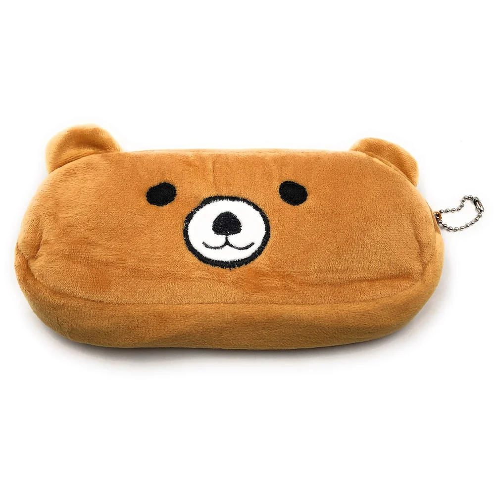 Emoji Pencil Pouch Bear Soft Toy Box for Children Kids School
