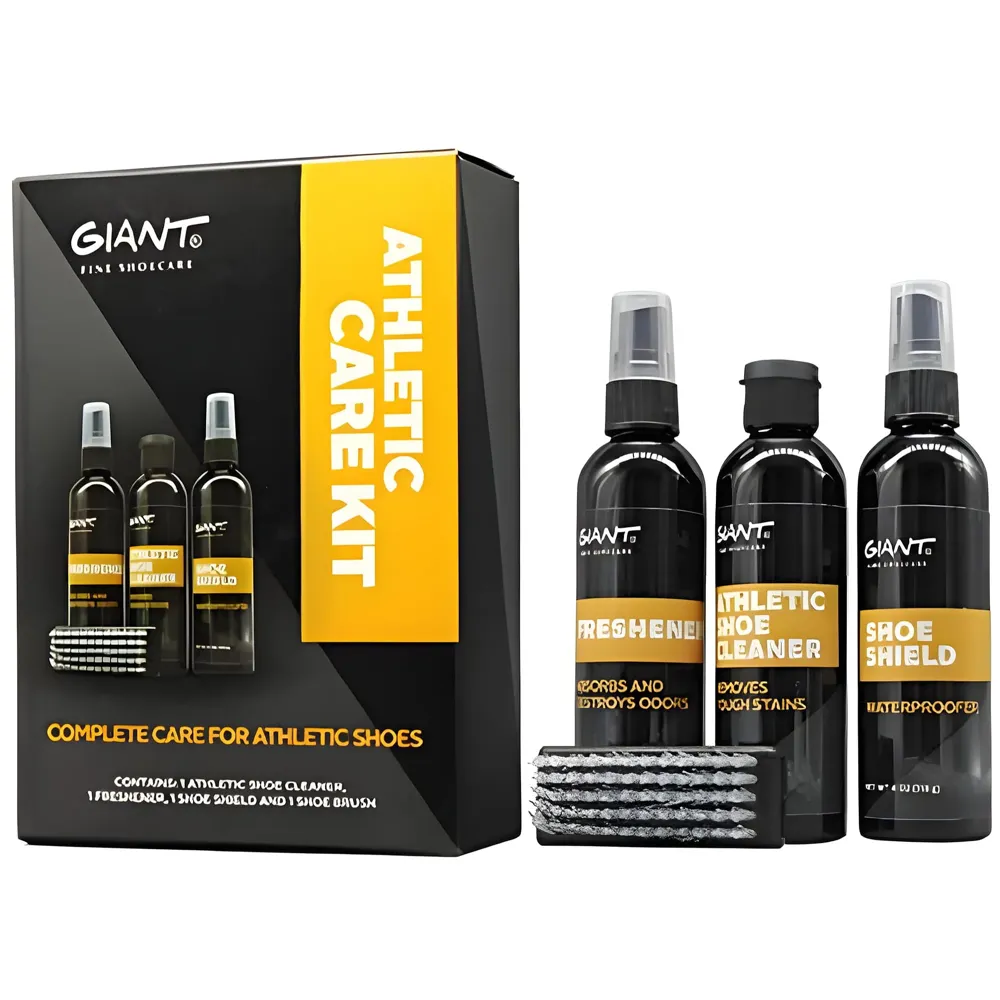 4 in 1 Shoe Water Proofing Kit Shoe Care Kit With Shoe Water Proofer, Cleaner Shampoo And Smell Freshener For Sneaker Heads Works On Leather, Sports Cotton All Shoes