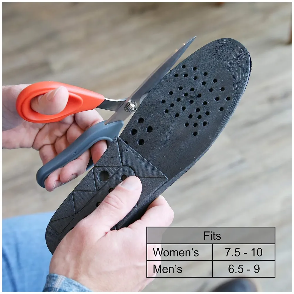 Height Increase Insole 3-Layer Air up Shoe Lifts Elevator Shoes Insole -7 cm(2.75 inches) Heels Lift Inserts for Men and Women - 7