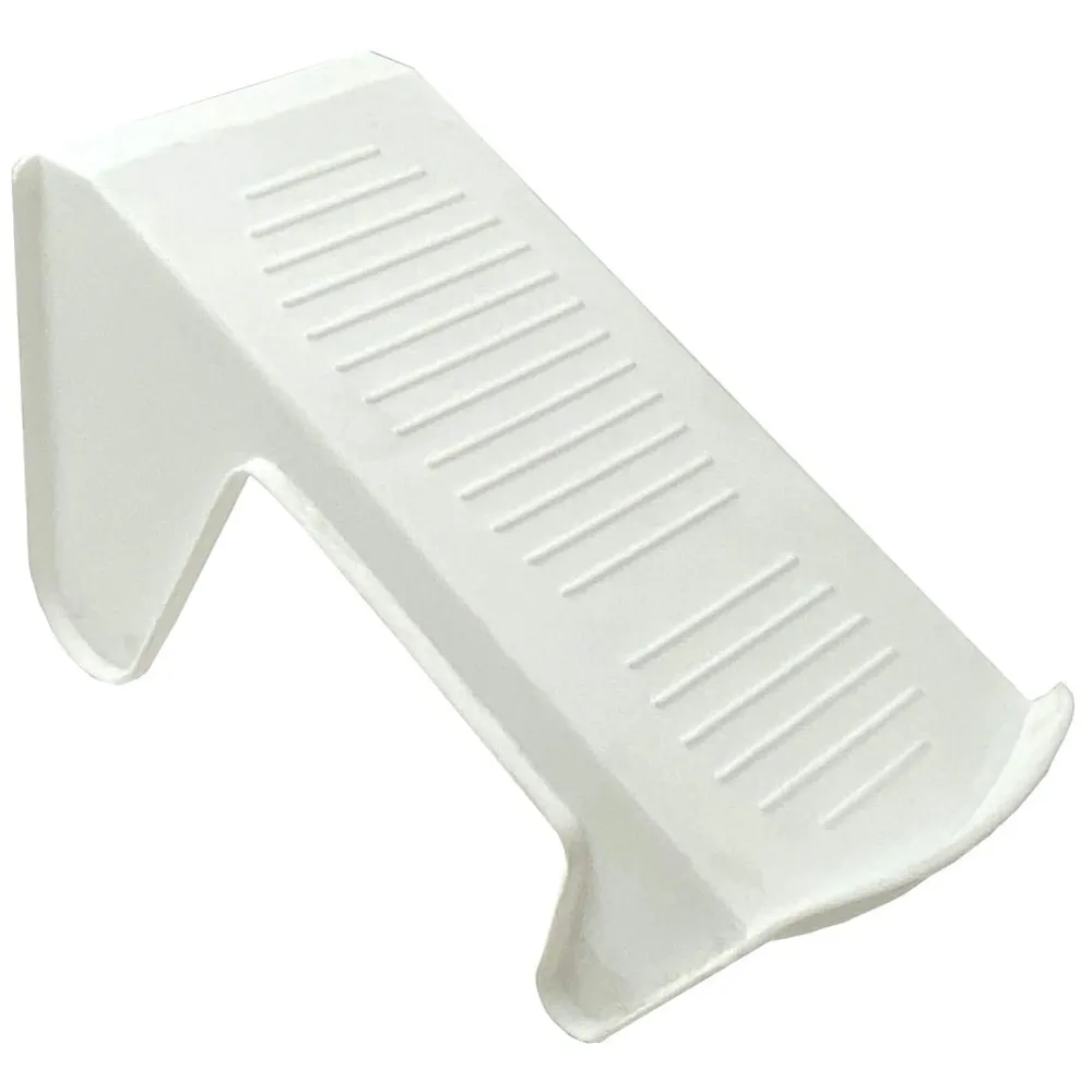 Shoe Slots Organizer, Shoe Storage Rack Space Saver Rack Holder. (White, 8) - 4
