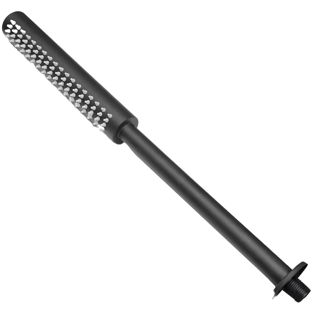 Bathroom Shower Head with Arm Attcahed 50 cm Long, 25 cm Rod And 25cm Shower, Black Colour For Bathing Unquie design Premium