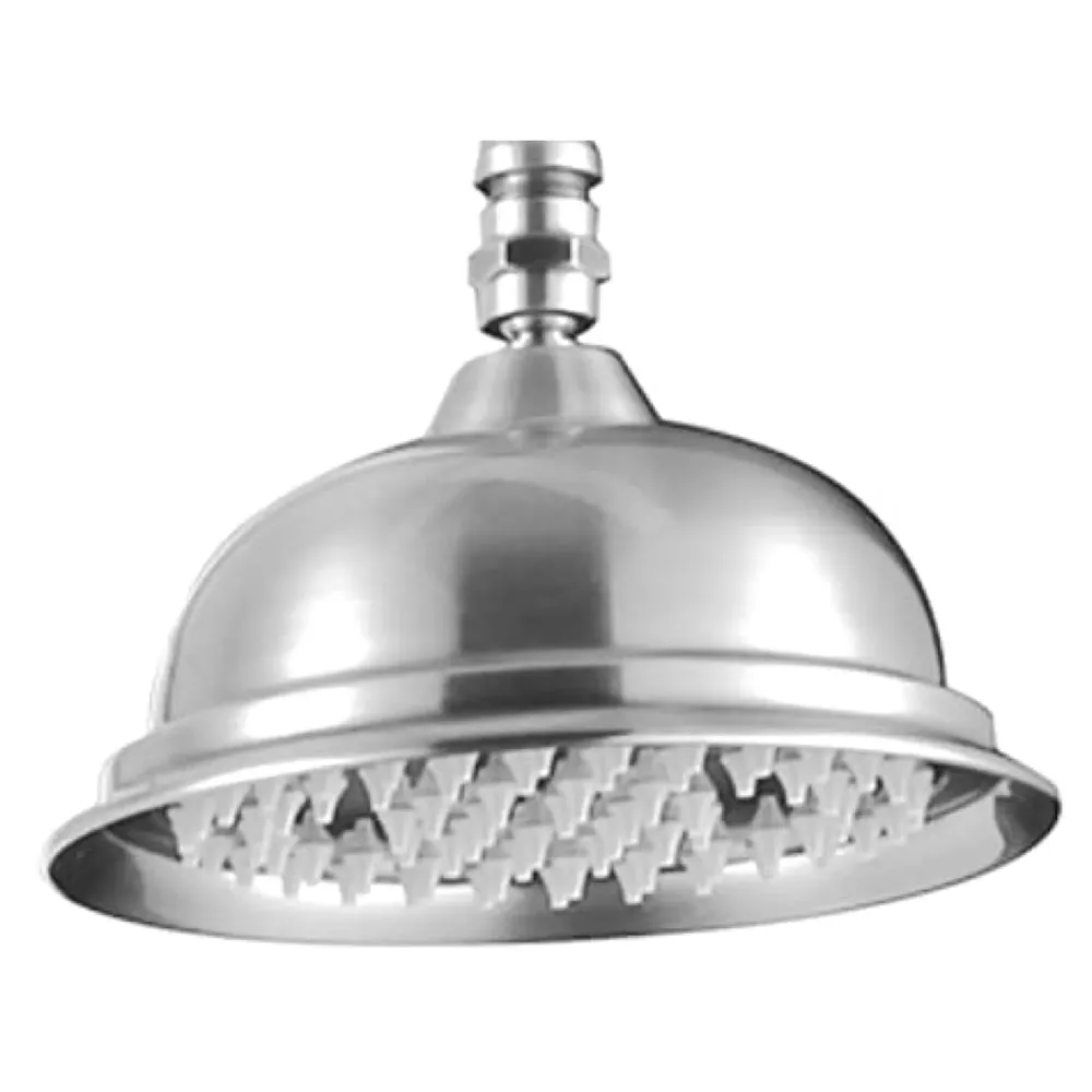 Victorian Shower PVC rust free Victorian Chrome 8 inch Diameter, light Weight, Adjustable.