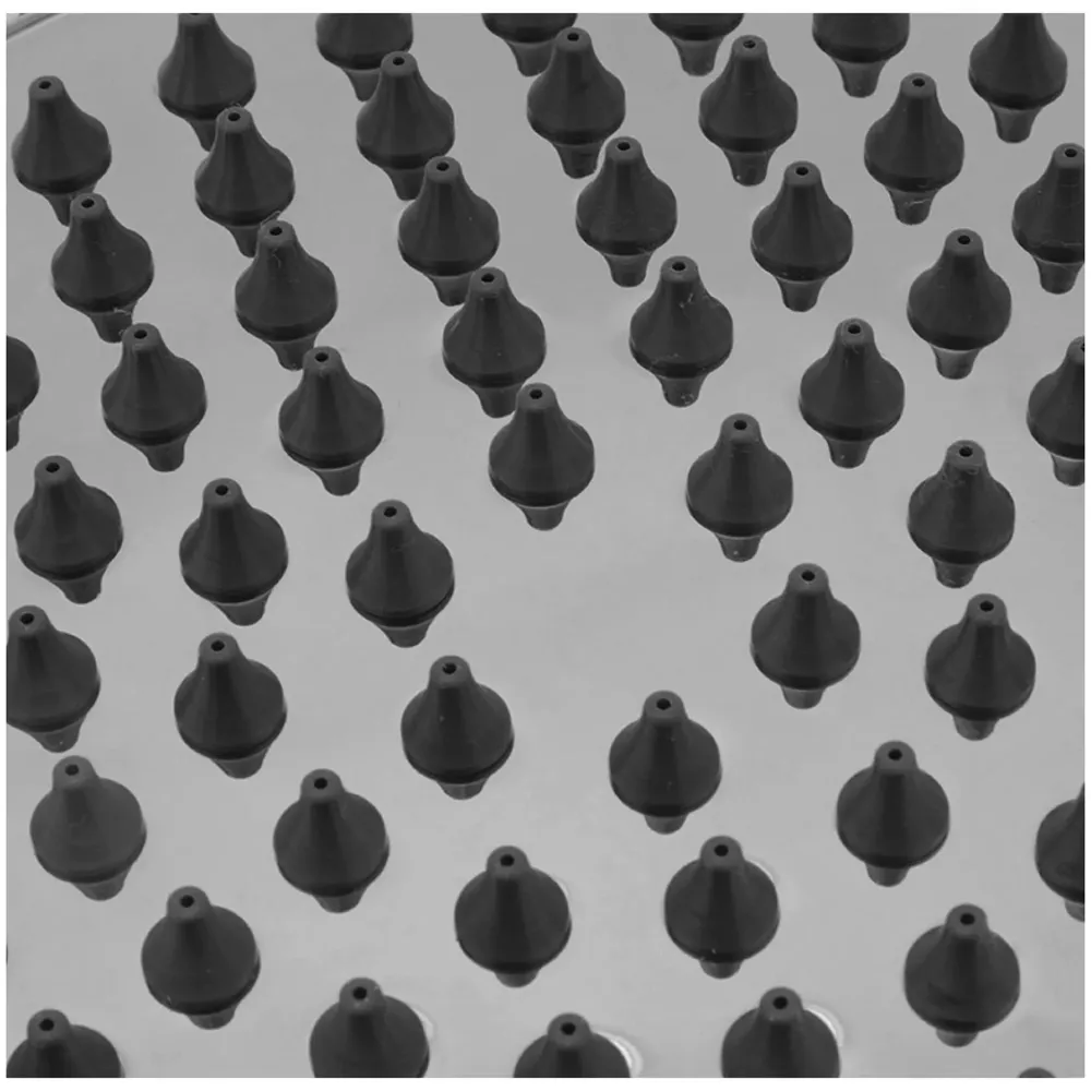 Victorian Shower PVC rust free Victorian Chrome 8 inch Diameter, light Weight, Adjustable. - 4