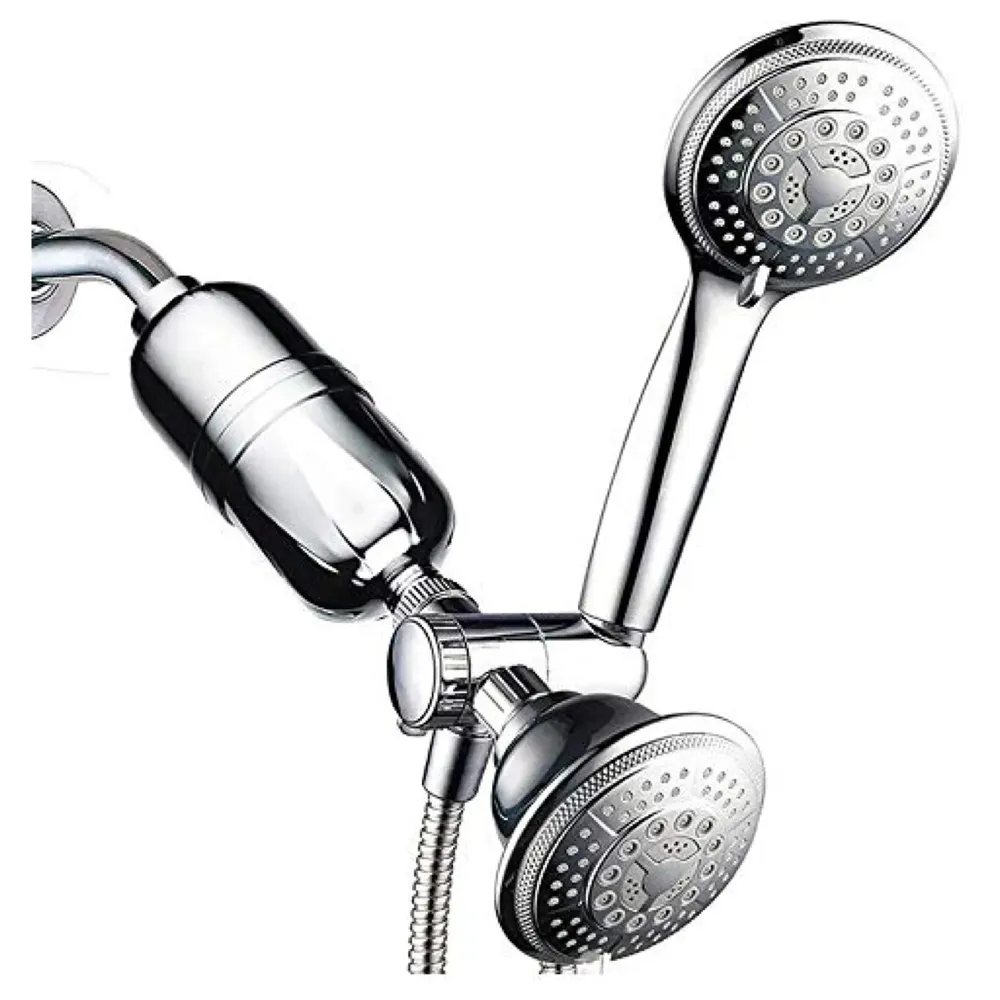 Shower Water Filter for Hard Water Iron Remover with 8 Stage Filtration Process, Universal Adaptor Build-in for All Showers and Taps - 9