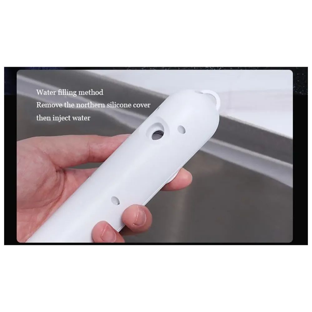 Small Hand mist fan water fan Handheld Spray Fan With Water Misting Desk Fan with 2 Speeds & 30 ML Portable Water Tank With LED Light - 14 Cm x 3.5 Cm