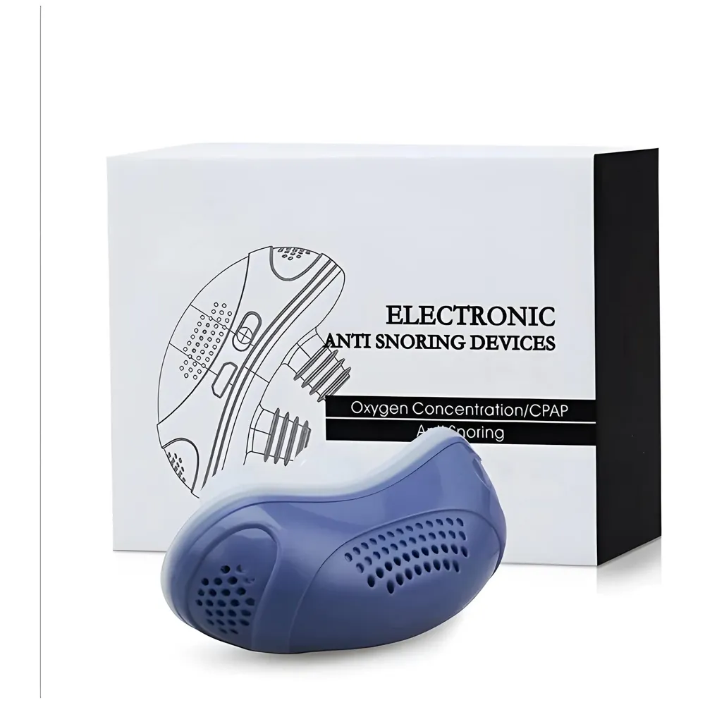 Bioline Upgraded Electric Noise Anti Snoring Device Sleep Stop Snore Aid Stopper, Stop Snoring Aids Devices Solution Small Travel