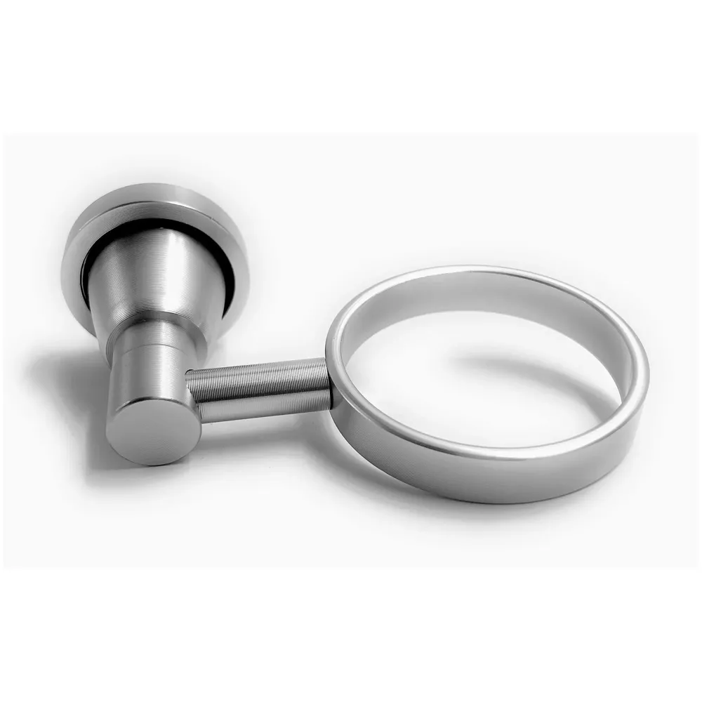 Chrome Liquid Soap Dispenser Wall Mounted Silver Colour Stainless Steel Stand and Glass Liquid Soap Dispenser for Bathroom and Wash Basin Hand wash Dispenser Bathroom Accessories