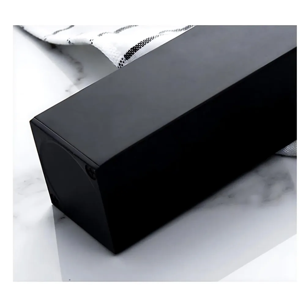 Black Liquid Soap Dispenser Wall Mounted Stainless Steel for Bathroom and Wash Basin Hand wash Bathroom Accessories, Square, 200 ML