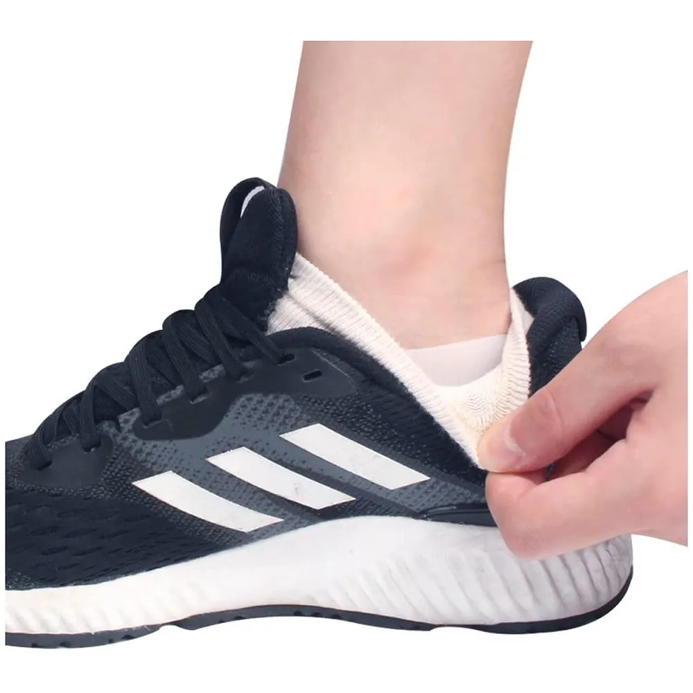 Height Increase Invisible Socks Heel Pads Silicone Gel Lift Insoles protector In Socks Breathable Insoles (3cm)