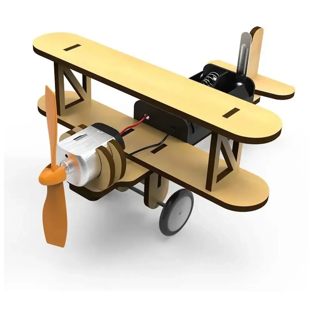 STEM Plane Areoplane Airplane Educational DIY Fun Toys, Educational & Construction Based Activity Game for Kids 8-14, Gifts for Boys & Girls, Learn Science Engineering Project. - 6