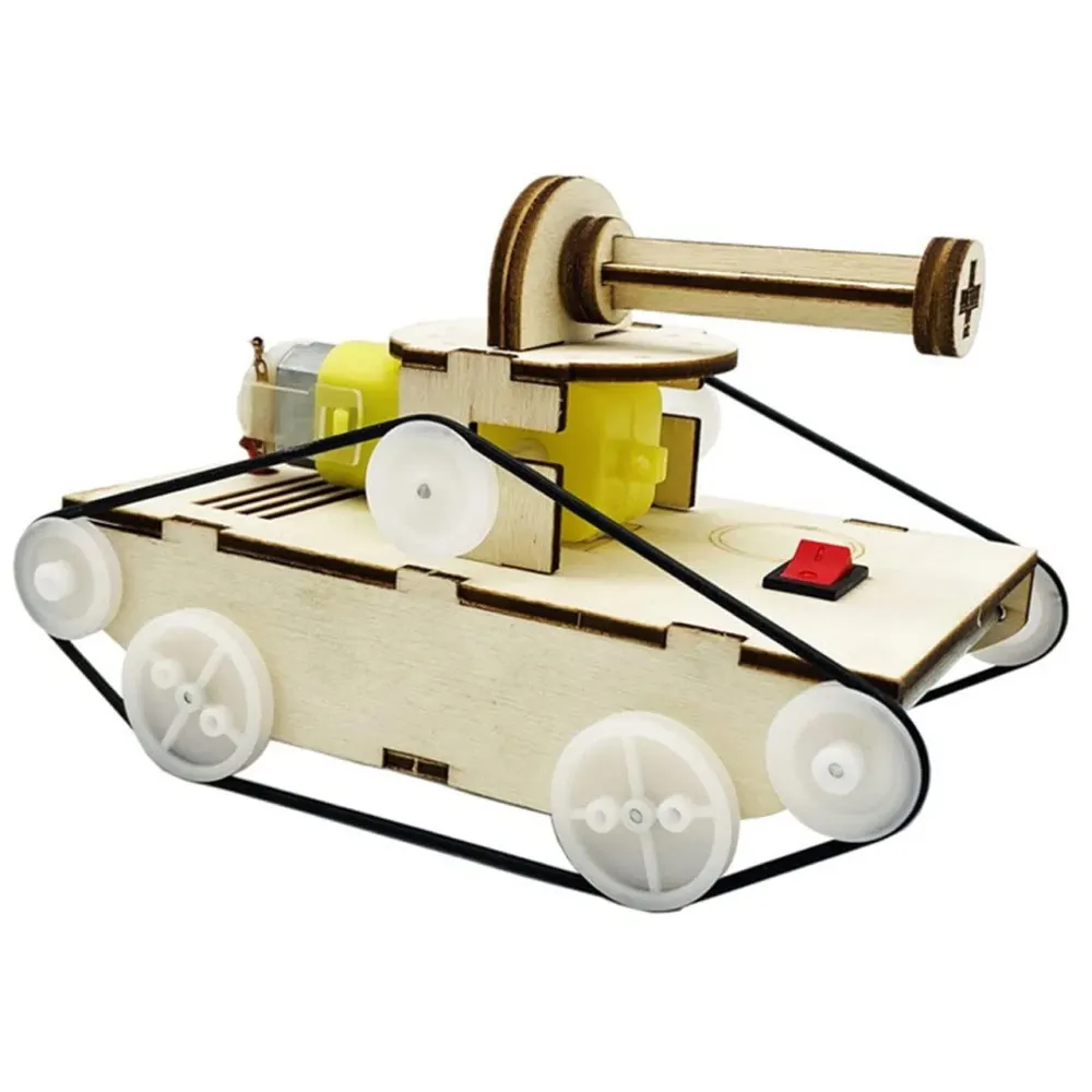 STEM Toy Tank Educational DIY Fun Toys, Educational & Construction Based Activity Game for Kids 8-14, Gifts for Boys & Girls, Learn Science Engineering Project.