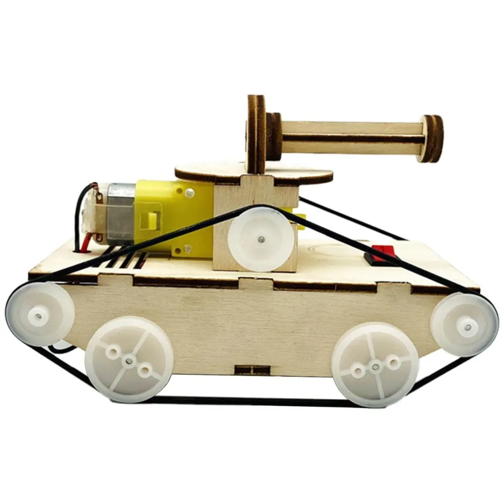 STEM Toy Tank Educational DIY Fun Toys, Educational & Construction Based Activity Game for Kids 8-14, Gifts for Boys & Girls, Learn Science Engineering Project. - 5