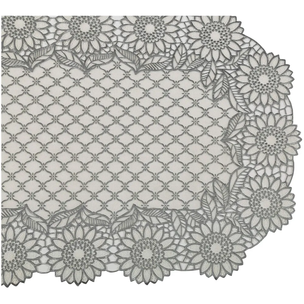 Table Mats Place Mats Dining Table Coffee Table Washable Heat Resistant Durable Non Slip Viny Soft Fabric Material. Pack of 6 (43 cm x 30 cm) Pattern M