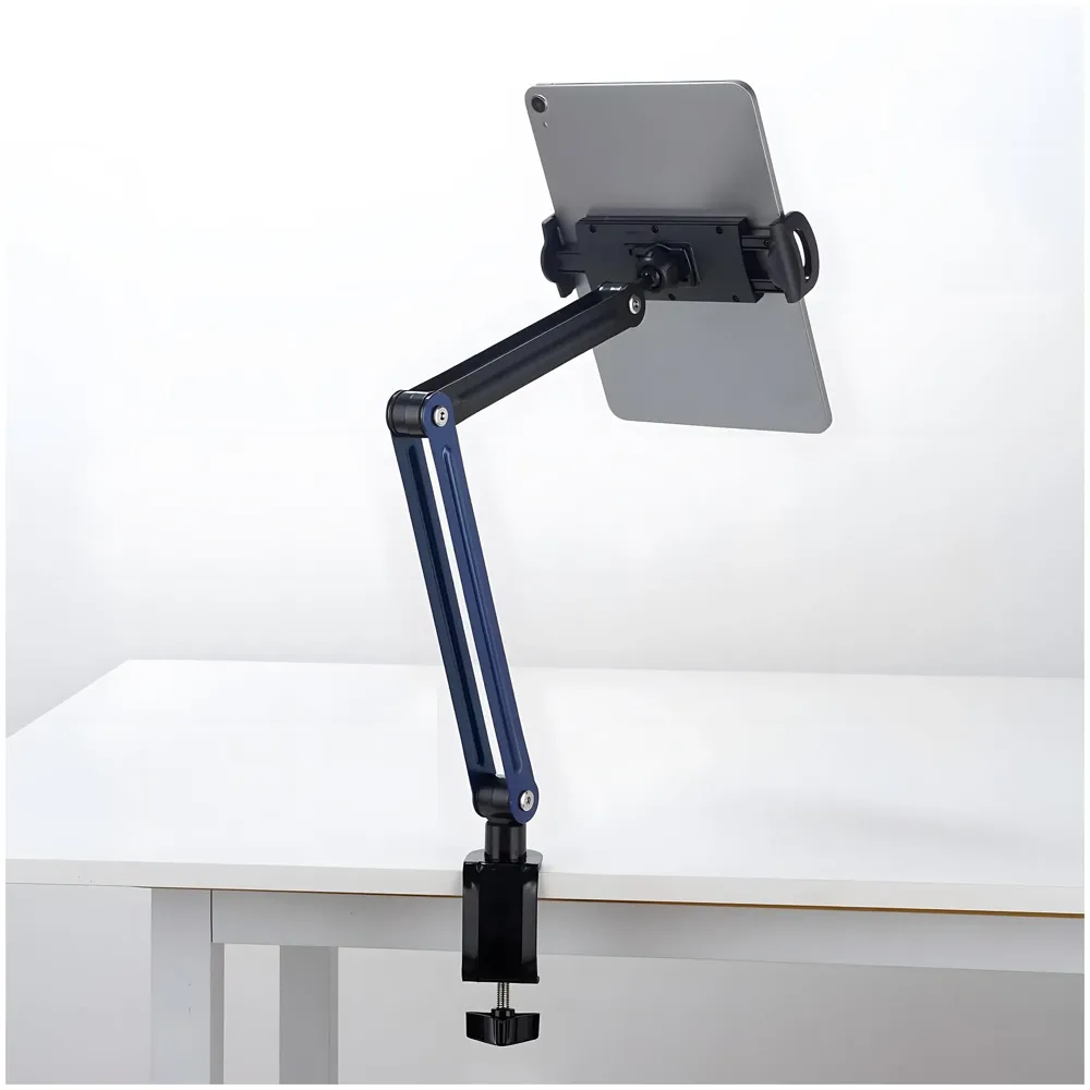 Desk Mount Tablet Holder for Phones and Tablets 4.7inch - 13 inches for Home Office Shops Cafes Commercial uses Table Mount Shelf Mount Tablet Bracket.