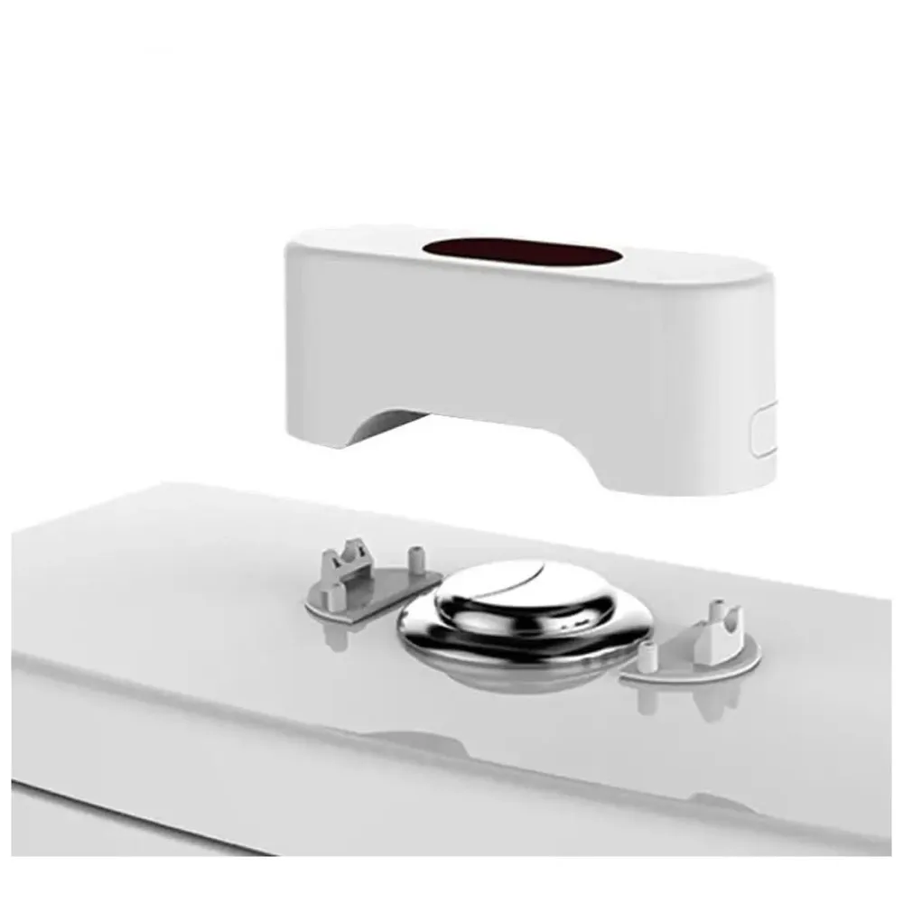 Automatic Toilet Flusher Touchless Toilet Flush Kit Toilet Flusher Replacement Kit for Most Homes and Public Toilets with Infrared Sensor, Rechargeable USB Charging and IPX6 Waterproof - 3