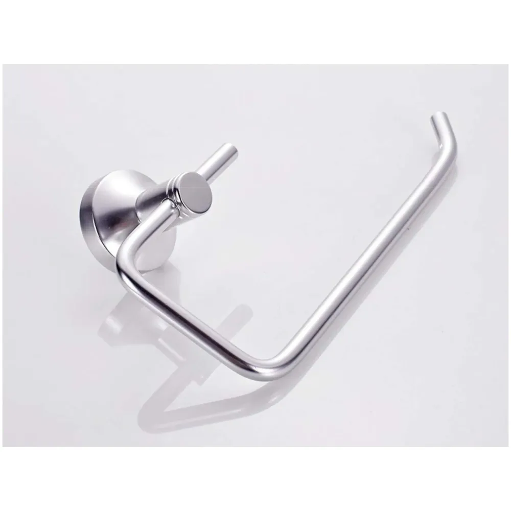 Aluminum Towel Ring Square Rust-Free, Heavy Duty, Modern Concealed Screw System (Screws Included)