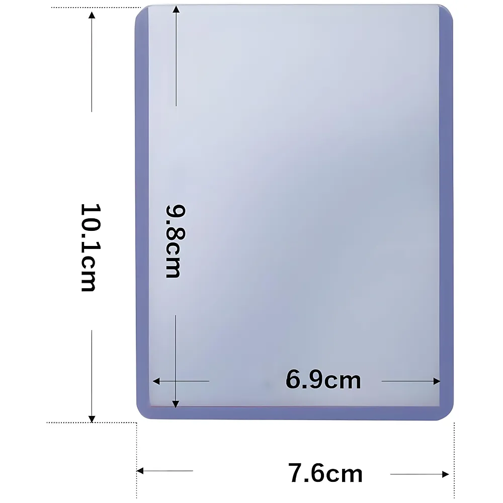 25 Pcs Trading Card Toploaders | 3x4 Inch | 35PT | Ultra Clear Rigid Cast Frame | Fits Poke - Monsters Sports Baseball Football Cards | Works with Sleeved Cards