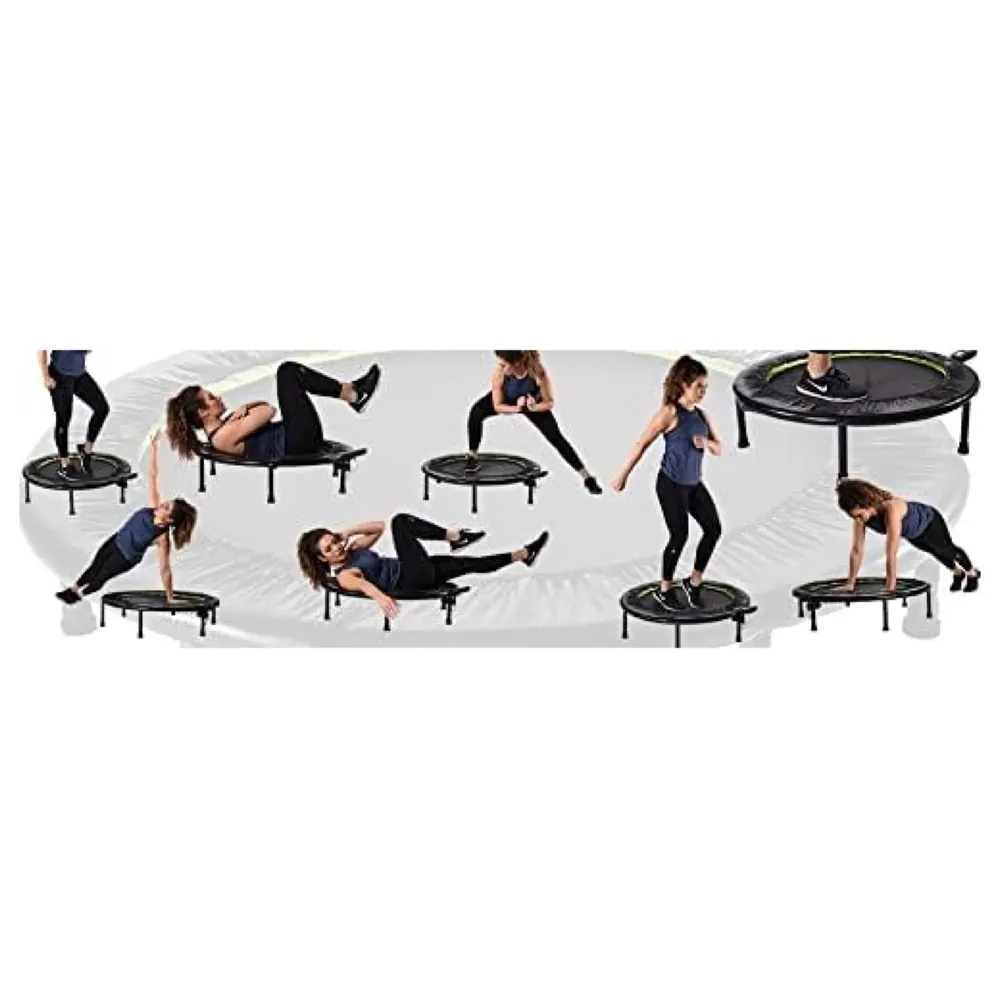 36 Inch Trampoline with Safety Pad, Indoor Fitness Trampoline for Adults and Kids.