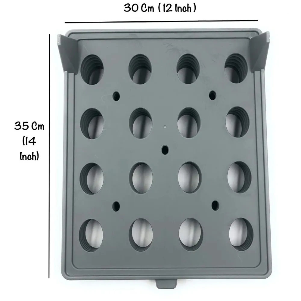 Stackable Folded T-Shirt Clothing Organizer l for Drawers, Dresser, Shelves, Suitcase, Wardrobe, Cabinets l Large (Jeans/Pants), Pack of 6 (Neutral, Large (35 x 30 Cm)) - 2