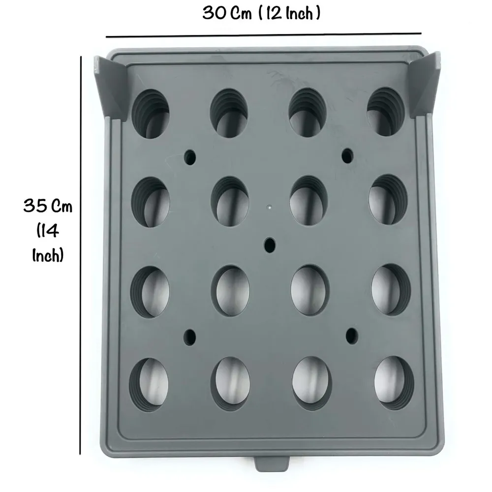 Stackable Folded T-Shirt Clothing Organizer l for Drawers, Dresser, Shelves, Suitcase, Wardrobe, Cabinets l Large (Jeans/Pants), Pack of 6 (Neutral, Large (35 x 30 Cm))